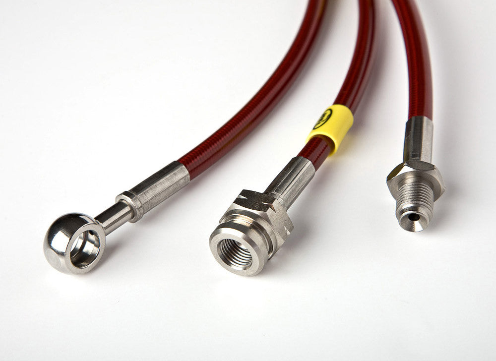 MK7 Fiesta Hel front brake lines for 300mm mondeo or ST170 calipers