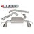 Vauxhall Corsa E VXR (2015>) Cat Back Exhaust (Non-Resonated)