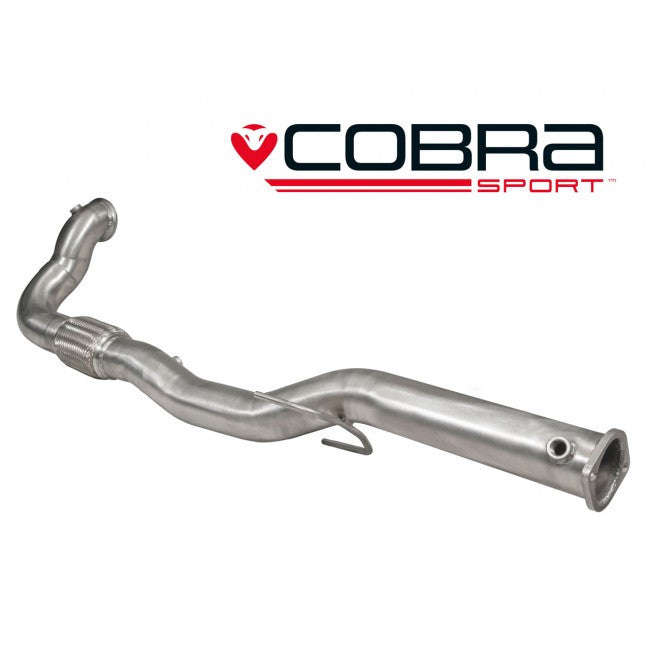 Vauxhall Corsa E VXR (2015>) Front Pipe / De-Cat (Cobra Cat back Fitment)