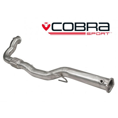 Vauxhall Corsa E VXR (2015>) Front Pipe / De-Cat (Cobra Cat back Fitment)