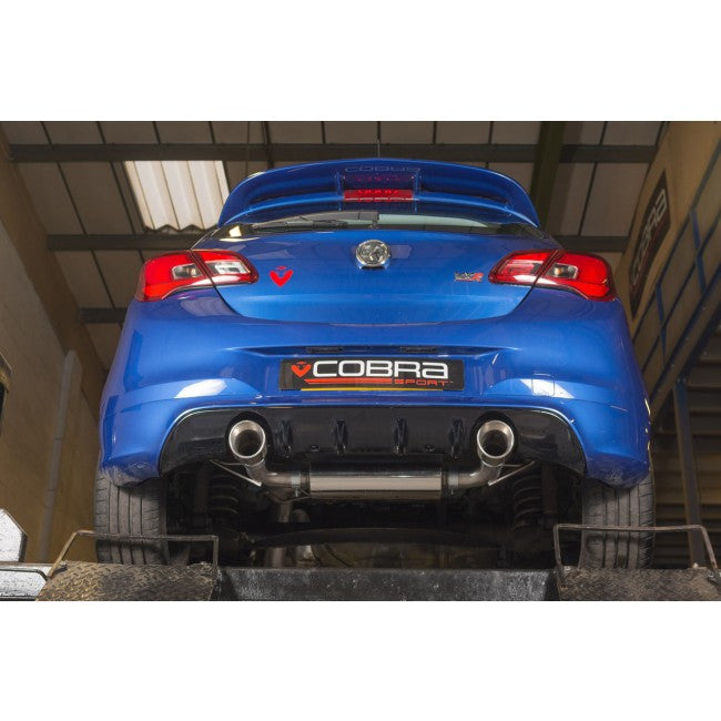 Vauxhall Corsa E VXR (2015>) Cat Back Exhaust (Resonated)