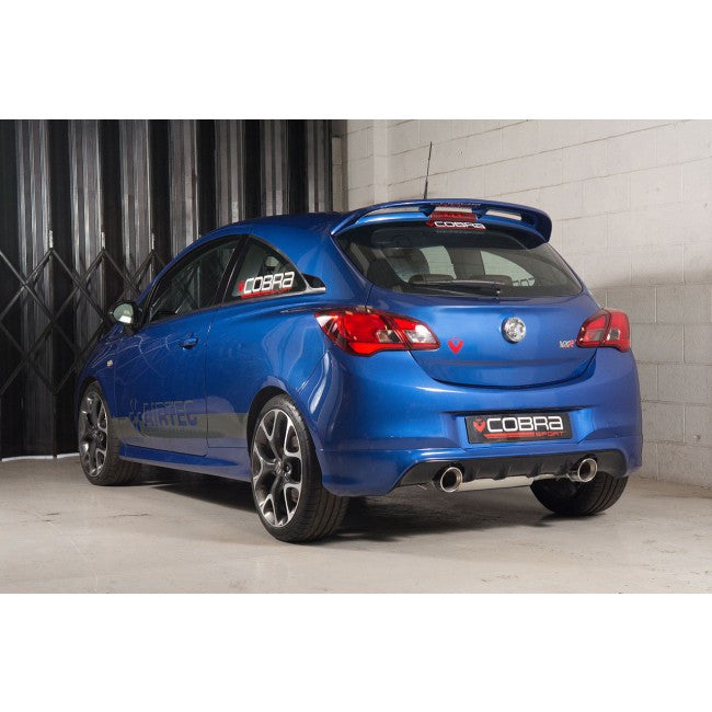 Vauxhall Corsa E VXR (2015>) Cat Back Exhaust (Non-Resonated)