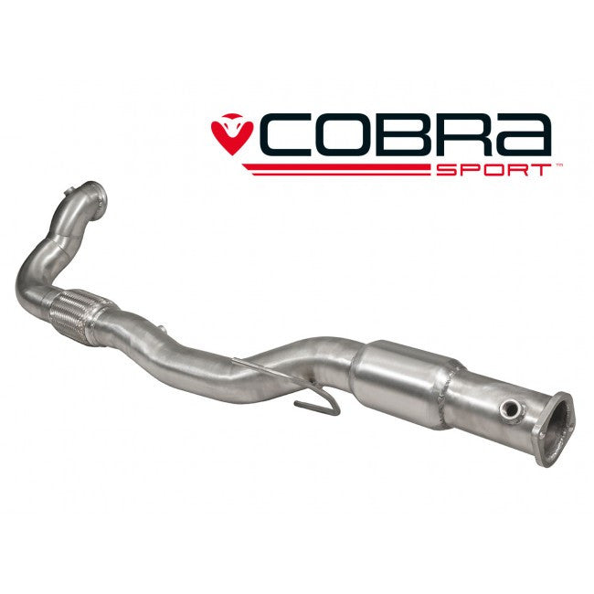 Vauxhall Corsa E VXR (2015>) Front Pipe / Sports Catalyst (Cobra Cat Back Fitment)